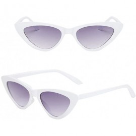 Round sunglasses for women Vintage Round Eyewear Gradient Retro Sun Glasses - 14 - CZ18WXSGXO4 $46.23