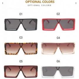 Cat Eye Fashion Irregular Man Women Cat Eye Sunglasses Glasses Shades Vintage Retro - Beige - CD1905AOG59 $8.52