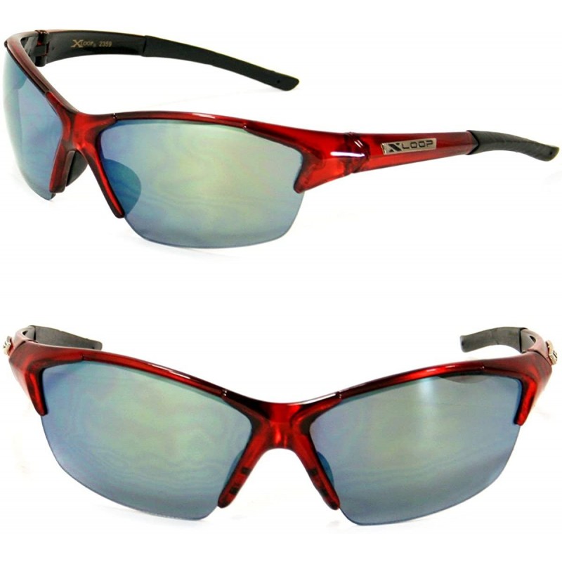Sport New Active Outdoor Sport Sunglasses UV400 Protection X9532 - Orange - CE11K8XXEDB $11.83