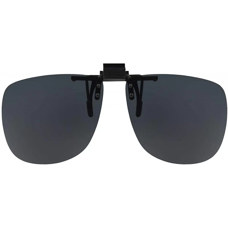 Square Haven-flip Square Sq Clip On Night Driver - Gray - CU196GYGX8S $37.92