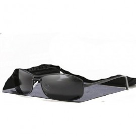 Sport Men Driving Sunglasses Polarized Smooth Design Rectangle Sun Glasses Sport C4 - C2 - CJ18Y4RRIR5 $19.63