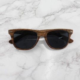 Square Classic Square Frame Sunglasses - Oakwood - CA196RMT7IW $9.23