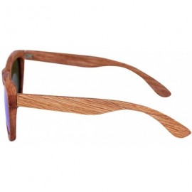 Goggle Bamboo wood glasses Hand-made logs polarized duo sunglasses UV400 UV-coated lenses - Black - CI18XO4CLN2 $32.31