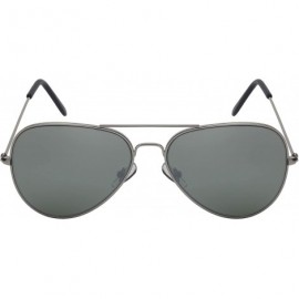 Aviator Classic Aviator Sunglasses Men Women Military Style 25095A - C318HM7COG9 $7.97