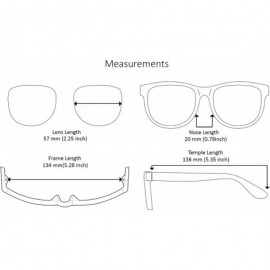 Aviator Classic Aviator Sunglasses Men Women Military Style 25095A - C318HM7COG9 $7.97