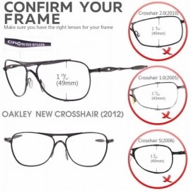 Shield Replacement Lenses New Crosshair (2012 or Later) Sunglasses - 5 Options Available - CQ17YRYDZ5E $43.95