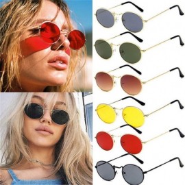 Rectangular Men Women Sunglasses - UV Protection Outdoor Glasses Vintage Round Eyeglasses Fishing Activity Eyewear - O - CT18...