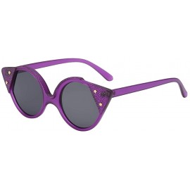 Oval Fashion Man Women Irregular Shape Sunglasses Glasses Vintage Retro Style Square Oversized Sunglasses - C - C418OU5ULOE $...