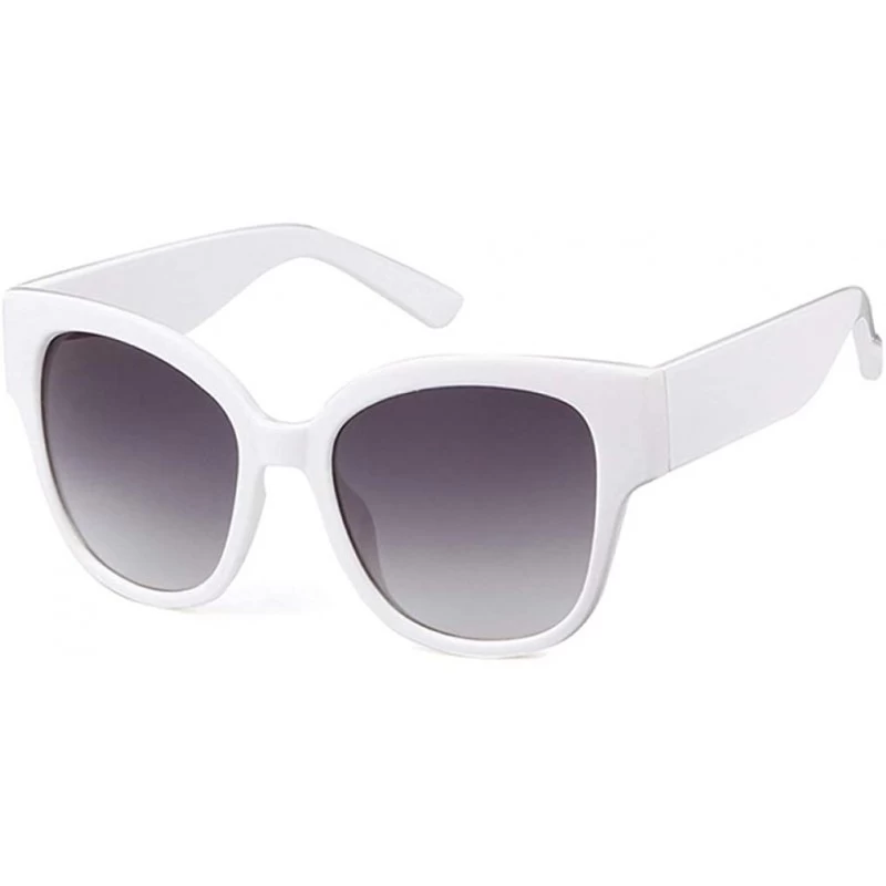 Oversized Women Oversized Square Sunglasses Luxury Brand Designer Big Tortoise Shell Frame Female Shades Sun Glasses - C2 - C...