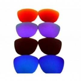 Oversized Replacement Lenses Frogskins Blue&Brown&Purple&Red Color Polarized 4 Pairs-FREE S&H. - CZ120QWA6DN $18.28