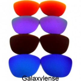 Oversized Replacement Lenses Frogskins Blue&Brown&Purple&Red Color Polarized 4 Pairs-FREE S&H. - CZ120QWA6DN $18.28