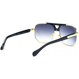 Cat Eye New fashion frame sunglasses - metal frame double beam cat eye sunglasses - D - CL18SEHE6DH $30.20