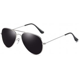 Aviator Sunglasses for men Polarized Sunglasses Classic toad glasses for driving - G - C318QCA0AHO $18.61