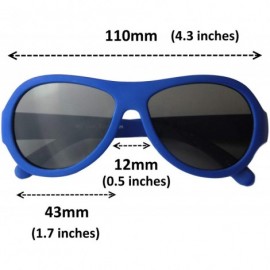 Wayfarer Top Flyer 2 Pack- Baby- Toddler's First Sunglasses for Ages 1-2 Years - Blue and Teal - CL186QZRS2Z $13.17