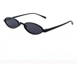 Round Vintage Sunglasses Slender Glasses - G - CM199OQSAUA $14.87