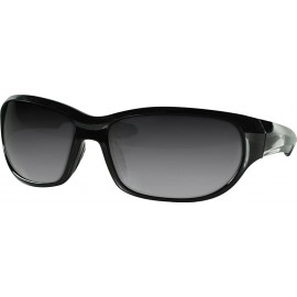 Wrap Men's New Jersey Sunglasses-OS-Matte Black/Smoke - CK11HXXNHGN $16.31