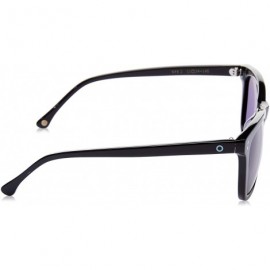 Square Unisex Square Sunglasses Brown Lens/Black Frame - CM18GRL8G0M $19.97