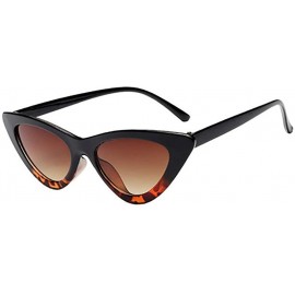 Cat Eye Cat Eye Sunglasses for Women VintageRetro Style Plastic Frame UV 400 Protection - C118RZYLKGO $8.70