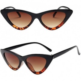 Cat Eye Cat Eye Sunglasses for Women VintageRetro Style Plastic Frame UV 400 Protection - C118RZYLKGO $8.70