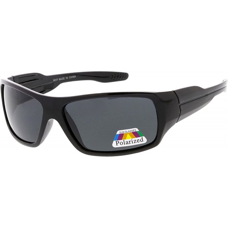 Wrap High Octane Collection"Tecky" Unisex Polarized Sunglasses - C518GY7HN6R $12.43