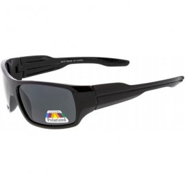 Wrap High Octane Collection"Tecky" Unisex Polarized Sunglasses - C518GY7HN6R $12.43