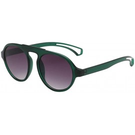 Aviator Retro Round Polarized Sunglasses for Women Men Classic Vintage Circle Shades - CP18ZD5UR53 $18.20
