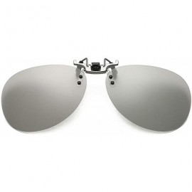Goggle Men Photochromic Glasses Polarized Flip Up Clip Sunglasses Night Driving Lenses For - F-night Vision Lens - C6199CGDUR...