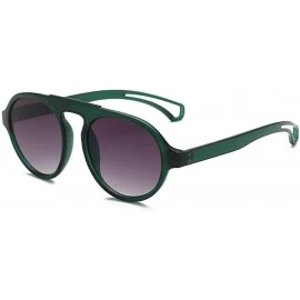 Aviator Retro Round Polarized Sunglasses for Women Men Classic Vintage Circle Shades - CP18ZD5UR53 $18.20
