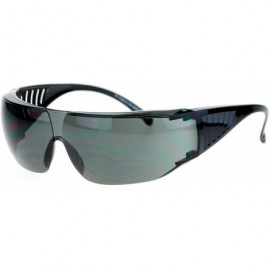 Goggle Fit Over Goggle Sunglasses Safety Glasses Wear Over Prescription - Black - C2126HILLB7 $7.46