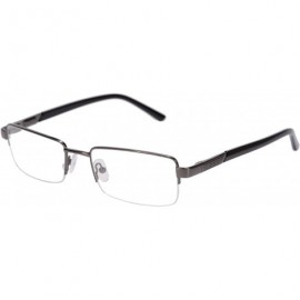 Rectangular Metal Frame Blue Light Blocking Reading Glasses 1.56 Lenses-6334 - CA17YICM5Y6 $26.71