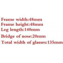 Round New Round Frame Retro Bamboo Leg Sunglasses Unisex Classic Black Sunglasses UV400 - Leopard - CE1934S65HE $15.55
