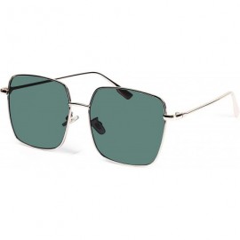 Square Fashion Sunglasses - Gold Frame / Black Lens - CV193W30RDZ $16.24