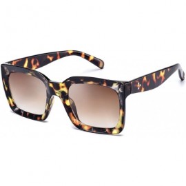 Oversized Square Sunglasses for Women Stylish Fashion Sunnies MS51805 - Demi - C618RXI3692 $23.00