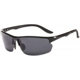 Sport Polarized Sunglasses Polarized Sunglasses Men's Outdoor Riding Fishing Glasses Sports Bicycles - CU18WSD0CNG $34.49