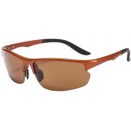 Sport Polarized Sunglasses Polarized Sunglasses Men's Outdoor Riding Fishing Glasses Sports Bicycles - CU18WSD0CNG $34.49