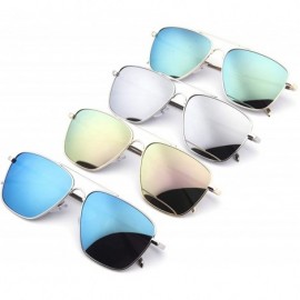 Aviator Mutil-typle Fashion Sunglasses for Women Men Made with Premium Quality- Polarized Mirror Lens - C319424LCW7 $7.70