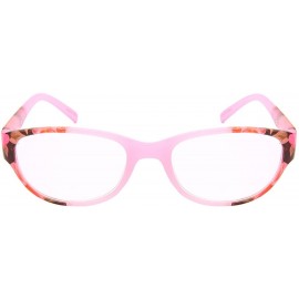 Oval Oval Frame Vintage Cat Eye Reading Glasses for Women Readers Flower Print 2.50 39400P-+2.50-3 (PK) - CY183K03AUG $8.33
