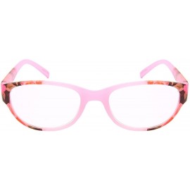 Oval Oval Frame Vintage Cat Eye Reading Glasses for Women Readers Flower Print 2.50 39400P-+2.50-3 (PK) - CY183K03AUG $8.33