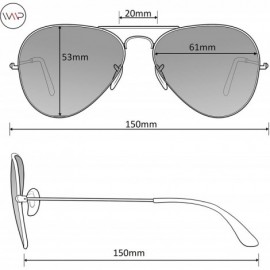 Aviator Oversized Flat Lens Fashion Designer Inspired Aviator Sunglasses - Black Frame/Mirror Silver Lens - CF184XL4MU5 $22.84