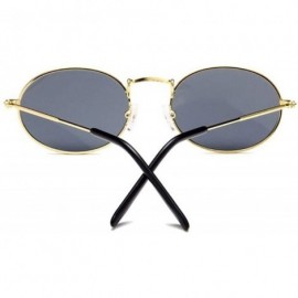 Sport 2019 Retro Round Yellow Sunglasses Women Brand Designer Sun Glasses For Women Alloy Mirror Sunglasses Female - CZ18W78L...