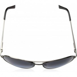 Rectangular Men's U937 Rectangular Sunglasses- 61 mm - Gunmetal - C41296VPM03 $20.59
