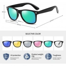 Wayfarer Polarized Sunglasses For Men Women Retro TR90 Frame Square Shades Vintage BRAND DESIGNER Classic Sun Glasses - CF127...