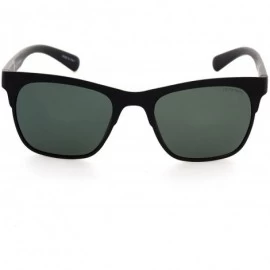 Wayfarer Made In ITALY Men's Polarized Vintage Sunglasses DS1511 - Matte Black - C2189NZZM98 $21.30
