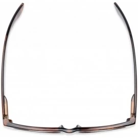 Square Reading Glasses The Red BReader- Plastic Retro Square Style for Men and Women - Dark Tortoise - C111DQG7NV1 $28.09