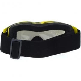 Goggle Ski Snowboard Goggles Anti Fog Shatter Proof Lens Winter Sports Wear - Yellow - CY18690UCOE $40.10