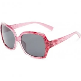 Square Sunglass Warehouse Haddington - Polarized Plastic Square Women's Full Frame Sunglasses - CH12O8QFI6A $16.07