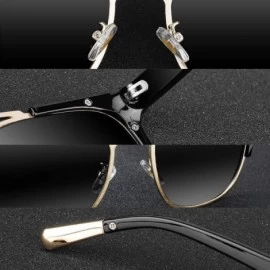 Oval Sunglasses Classic Vintage protection sunglasses - 1 - CT193MRWN9S $28.48