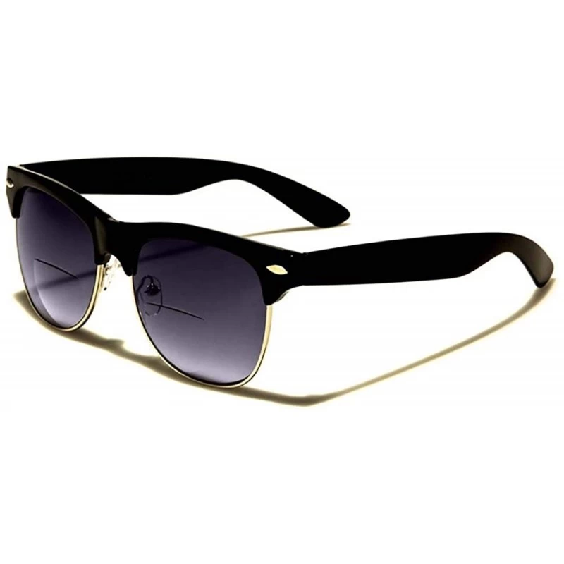 Square Vintage Retro 80s Fashion Bifocal 3.25 Reading Sunglasses - CN18N859AQQ $14.56