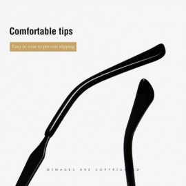 Round Unisex Round Polarized Sunglasses for Men Women UV400 Protection 8063 - Shinny Black/Black - C1195WOTKI5 $21.29