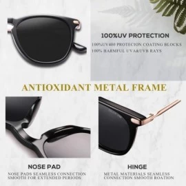 Sport Polarized Sunglasses Protection Lightweight - Rectangular Black Frame / Black Lens - CW18XWHS50L $19.41